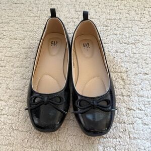 GAP Shiny Black Girls’ Dress Shoes Ballet Flats